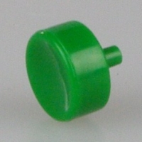 Saia-Burgess PBR round green 7mm dia. Pushbutton 